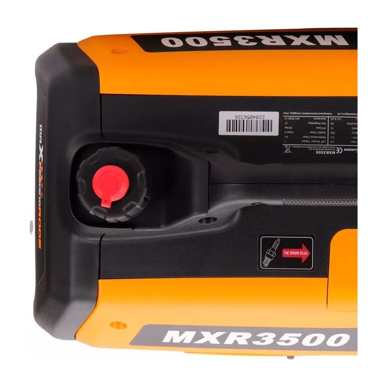 Генератор maXpeedingRODS MXR3500 інверторний (3 kW), 220V, 50Hz, 4л, ручний запуск (mxr3500) - фото 8