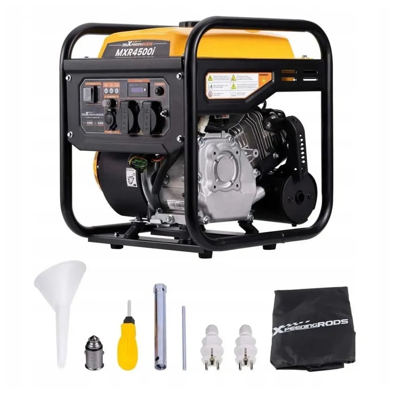Генератор maXpeedingRODS MXR4500i (3,5 kW), 220V, 50Hz, 7.5л, ручний запуск (mxr4500i) - фото 2