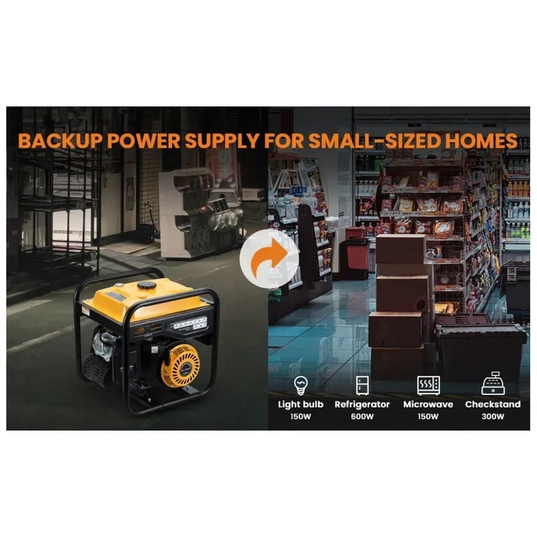 Генератор maXpeedingRODS MXR4500i (3,5 kW), 220V, 50Hz, 7.5л, ручний запуск (mxr4500i) - фото 6