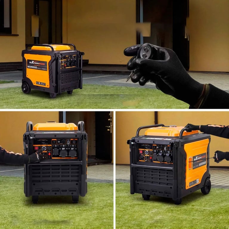 Генератор maXpeedingRODS MXR9000 (8 kW), 220V, 50Hz, 26л, дистанційний запуск, ATS (mxr9000) - фото 9