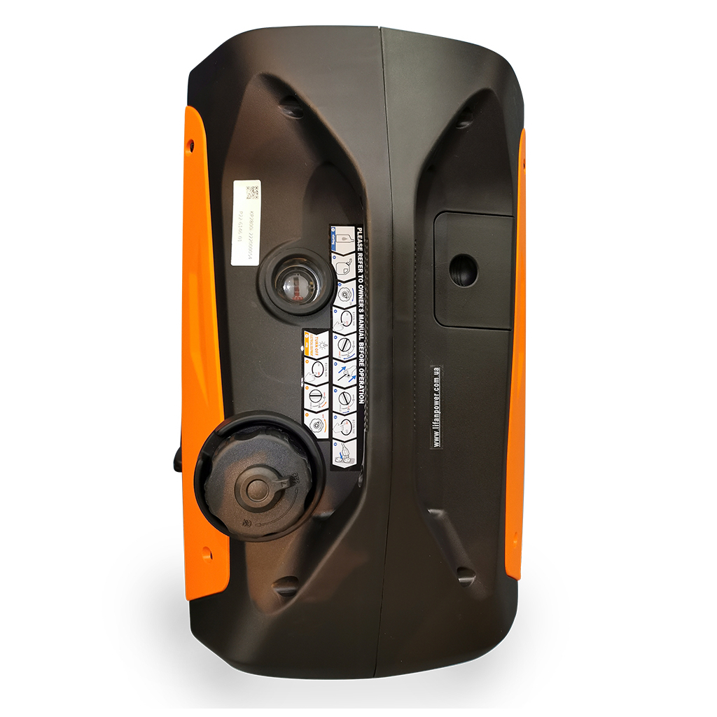 Генератор LIFAN інверторний LF2800I-2, 220V, 50Hz, IP23, 2.2-2,4KW, ручний пуск, 4л. (LF2800I-2) - фото 3 Генератор LIFAN інверторний LF2800I-2, 220V, 50Hz, IP23, 2.2-2,4KW, ручний пуск, 4л. (LF2800I-2) - фото 3