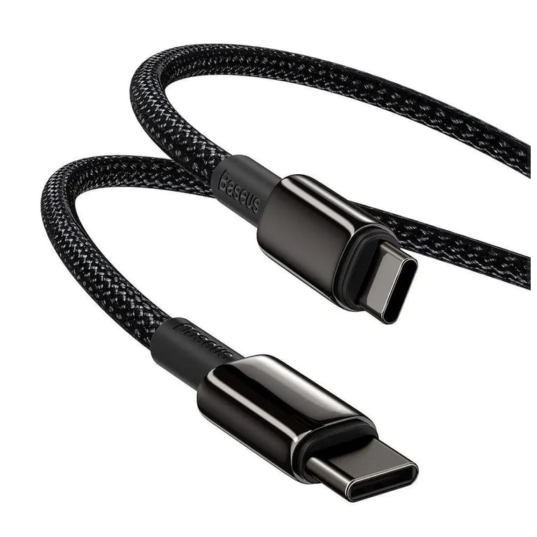 Дата кабель USB-C to USB-C 1.0m 100W black Baseus (CATWJ-01) - фото 5