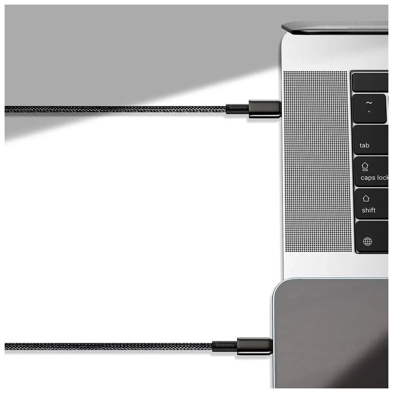 Дата кабель USB-C to USB-C 1.0m 100W black Baseus (CATWJ-01) - фото 8
