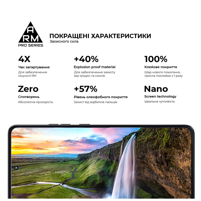 Скло захисне Armorstandart Pro Motorola G86 Power 5G (ARM86588) - фото 5