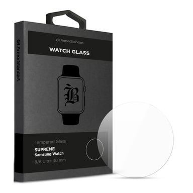 Скло захисне Armorstandart Supreme Black Icon Samsung Watch 8/8 Ultra 40 mm (ARM88141)