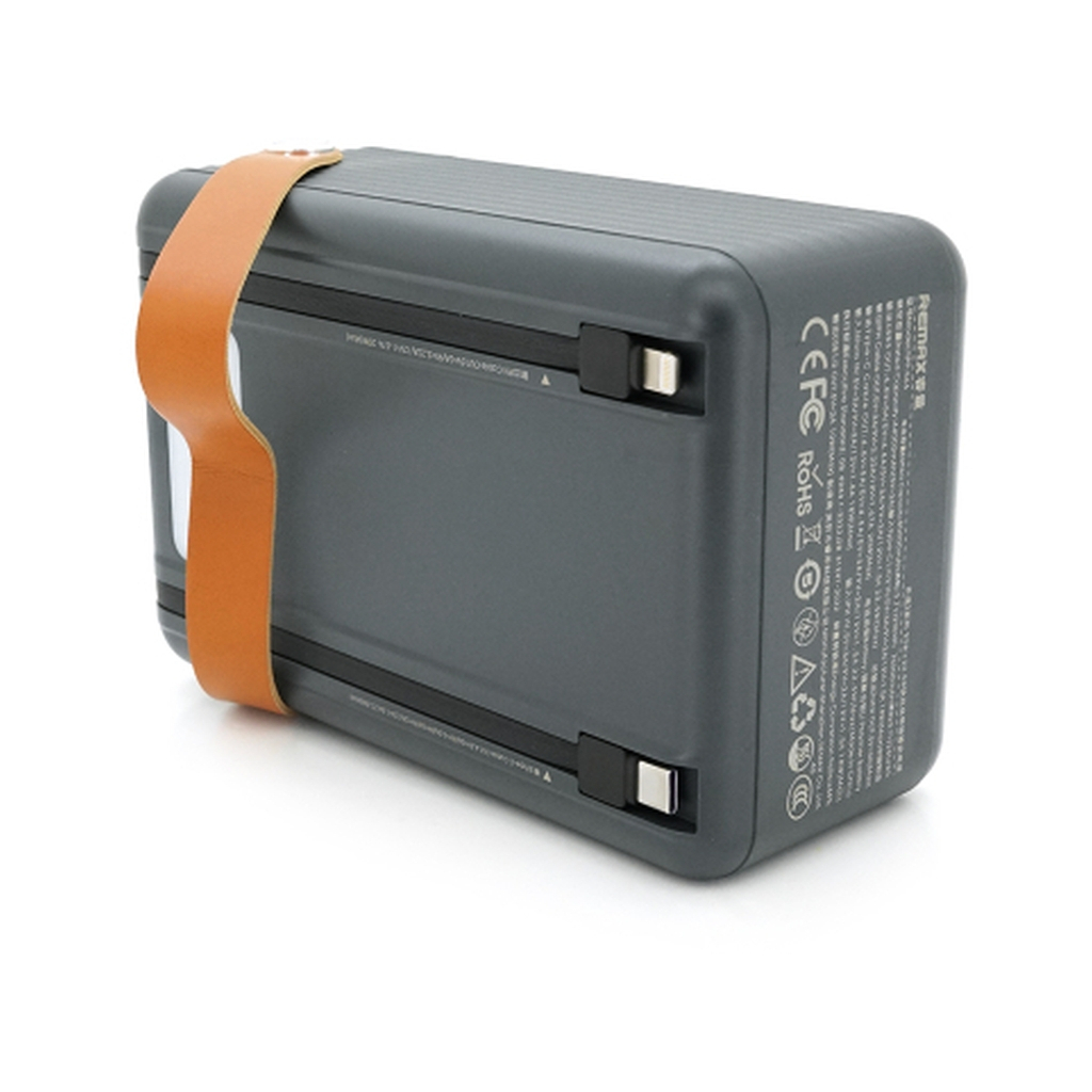 Батарея універсальна Remax 80000mAh, 20W, 3*USB+Type-C+Lighting, Black (RPP-566) Батарея універсальна Remax 80000mAh, 20W, 3*USB+Type-C+Lighting, Black (RPP-566)