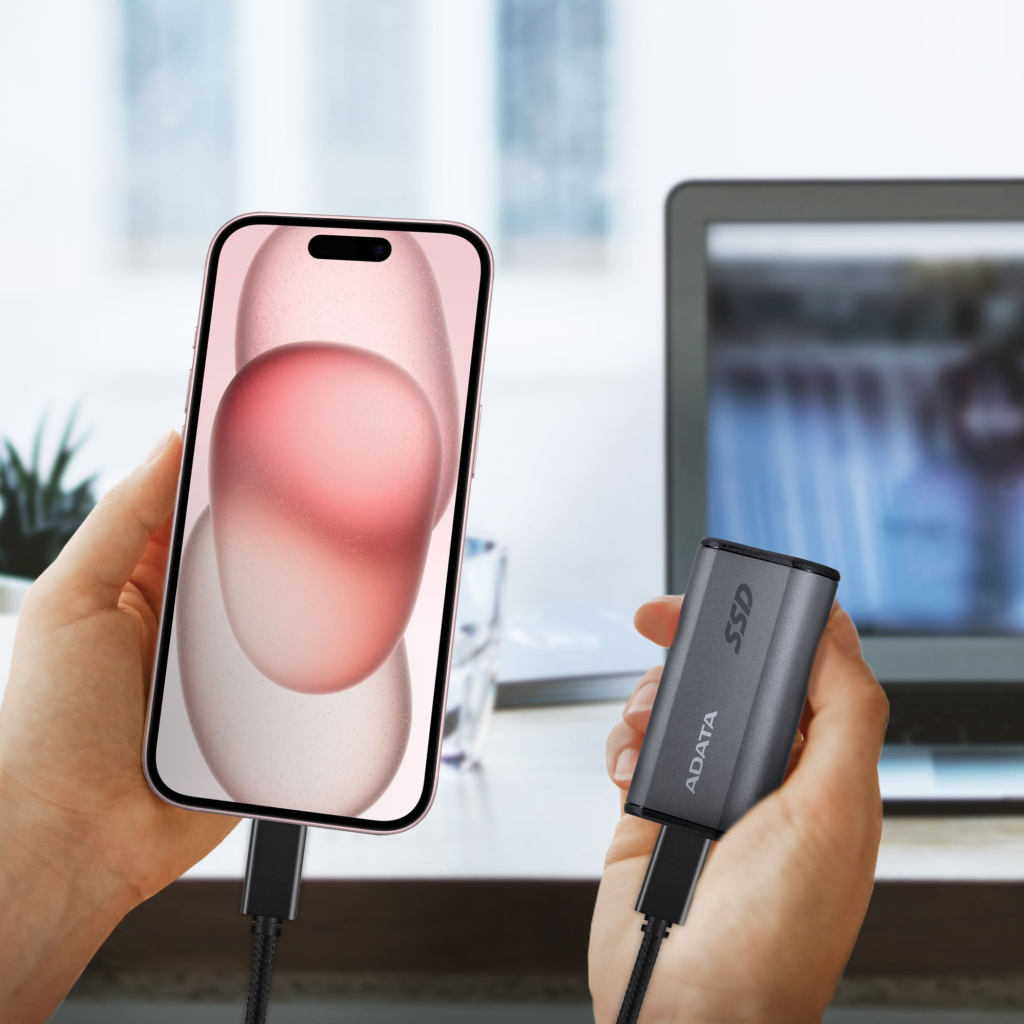 Накопичувач SSD USB 3.2 4TB SE880 ADATA (AELI-SE880-4TCGY) - фото 8 Накопичувач SSD USB 3.2 4TB SE880 ADATA (AELI-SE880-4TCGY) - фото 8