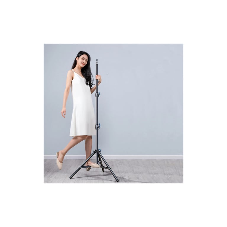Штатив RTAKO RLD-001 1.7M Matte Carbon Steel Tripod Black (6975068278620) - фото 4