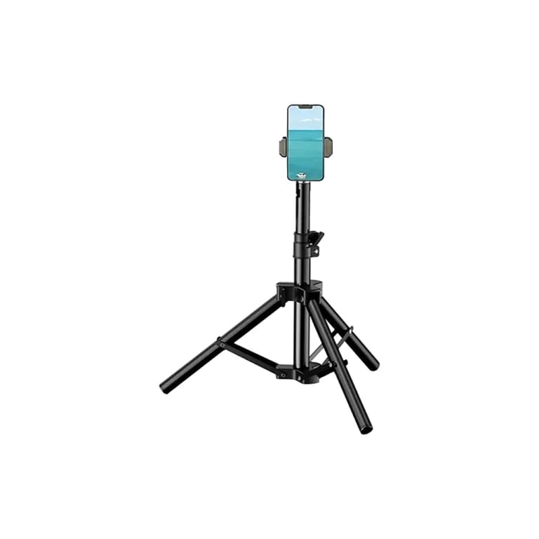 Штатив RTAKO ZJ-ZB01 55CM Matte Finish Carbon Steel Tripod Black (6930539528246) - фото 1