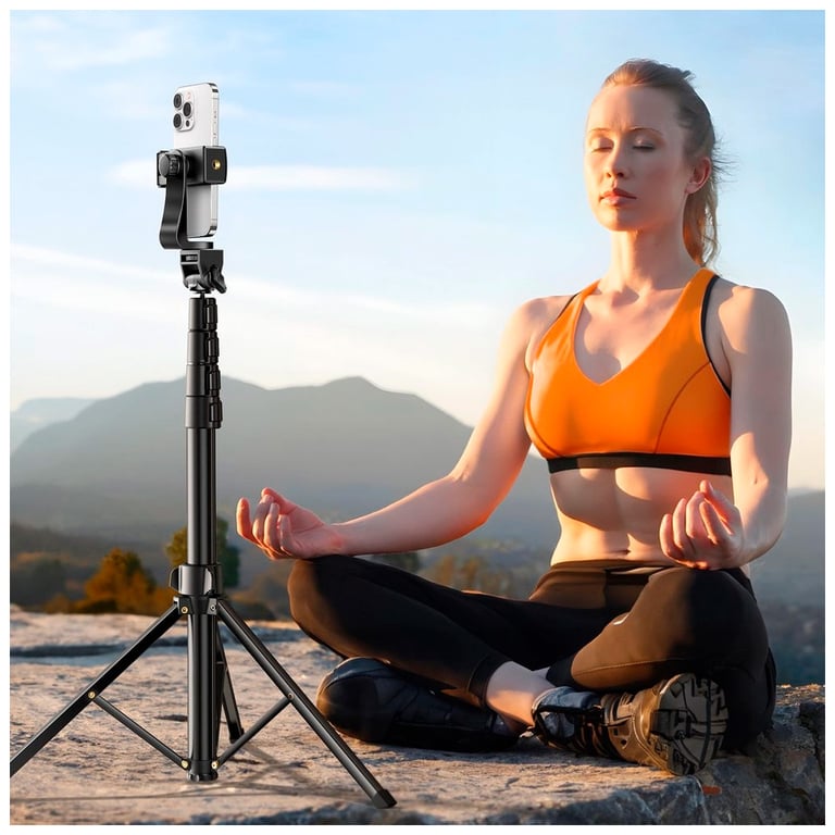 Штатив Ugreen LP680 Selfie Stick Tripod with Bluetooth Remote Black (15609) - фото 10