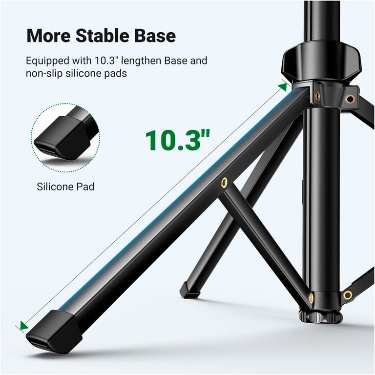 Штатив Ugreen LP680 Selfie Stick Tripod with Bluetooth Remote Black (15609) - фото 5