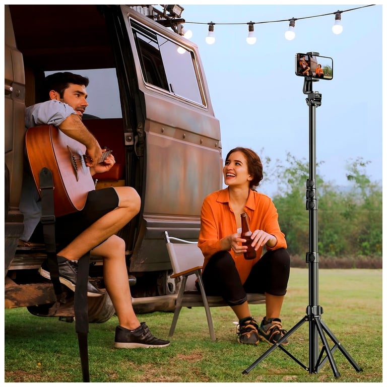 Штатив Ugreen LP680 Selfie Stick Tripod with Bluetooth Remote Black (15609) - фото 9
