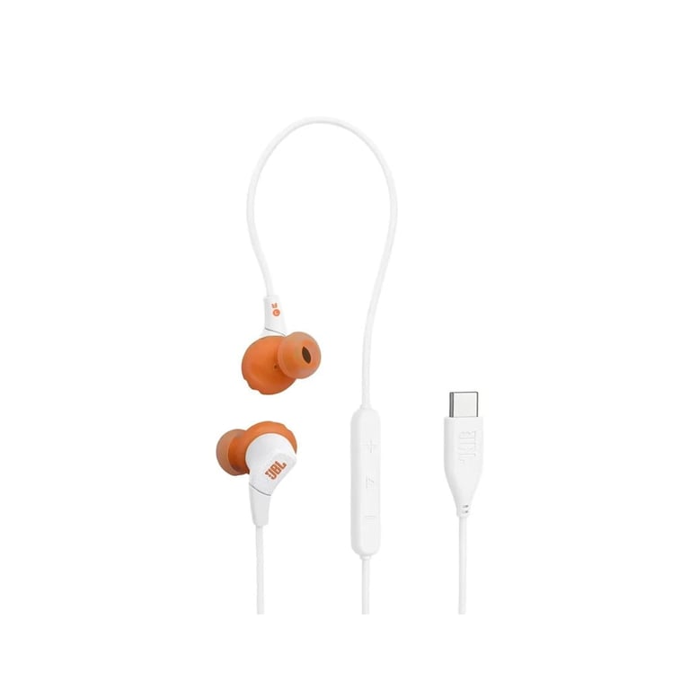 Навушники JBL Endurance Run 3C USB-C White (JBLENDURRUN3CWHT) - фото 1
