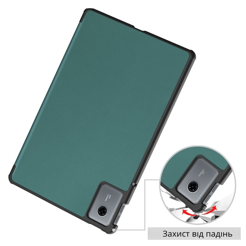 Чохол до планшета BeCover Smart Case Lenovo Idea Tab/K11 (2nd Gen) TB336/Xiaoxin Pad (2025) 11" Dark Green (714097) - фото 5 Чохол до планшета BeCover Smart Case Lenovo Idea Tab/K11 (2nd Gen) TB336/Xiaoxin Pad (2025) 11" Dark Green (714097) - фото 5