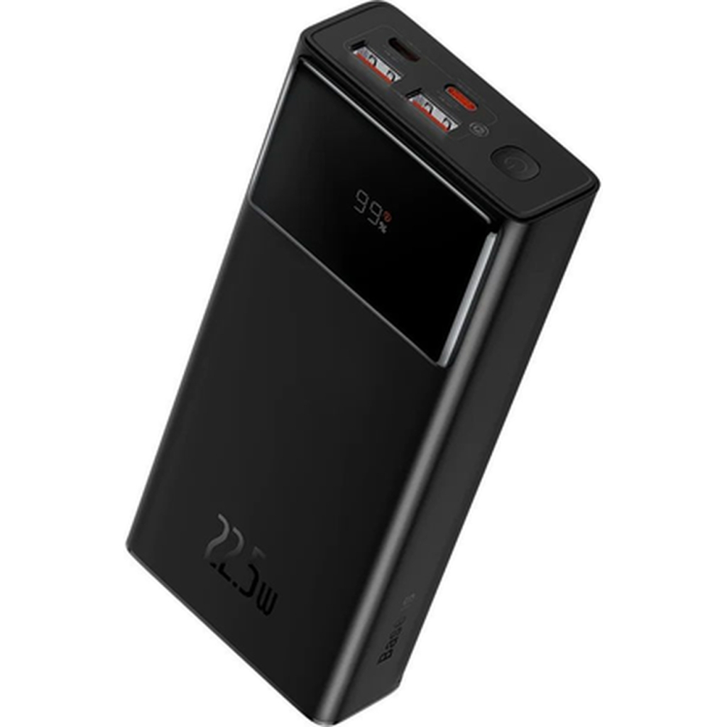 Батарея універсальна Baseus Star Lord Display 30000mAh 22.5W QC/3.0 PD/3.0 Black (PPXJ080101) - фото 3 Батарея універсальна Baseus Star Lord Display 30000mAh 22.5W QC/3.0 PD/3.0 Black (PPXJ080101) - фото 3