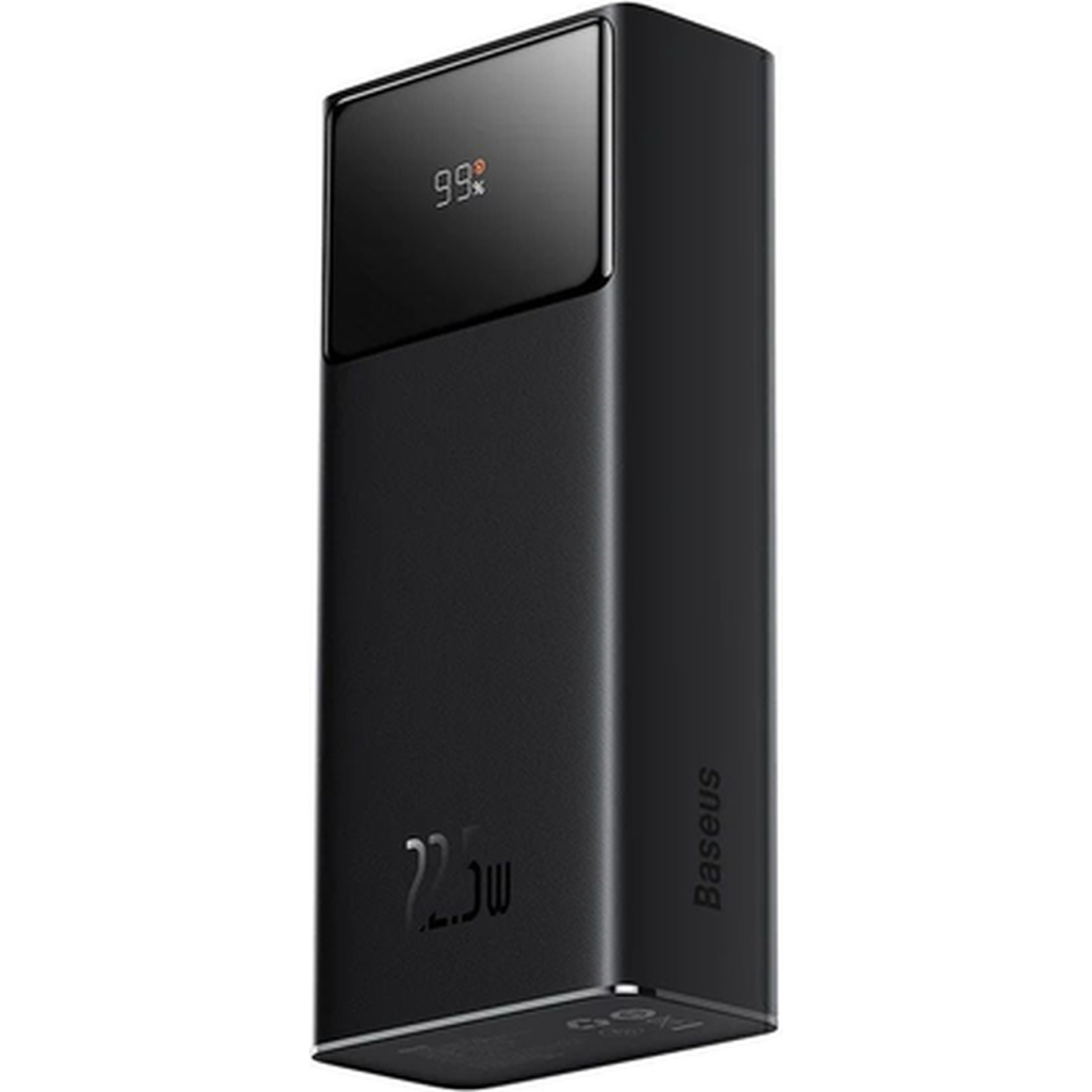 Батарея універсальна Baseus Star Lord Display 30000mAh 22.5W QC/3.0 PD/3.0 Black (PPXJ080101) - фото 4 Батарея універсальна Baseus Star Lord Display 30000mAh 22.5W QC/3.0 PD/3.0 Black (PPXJ080101) - фото 4