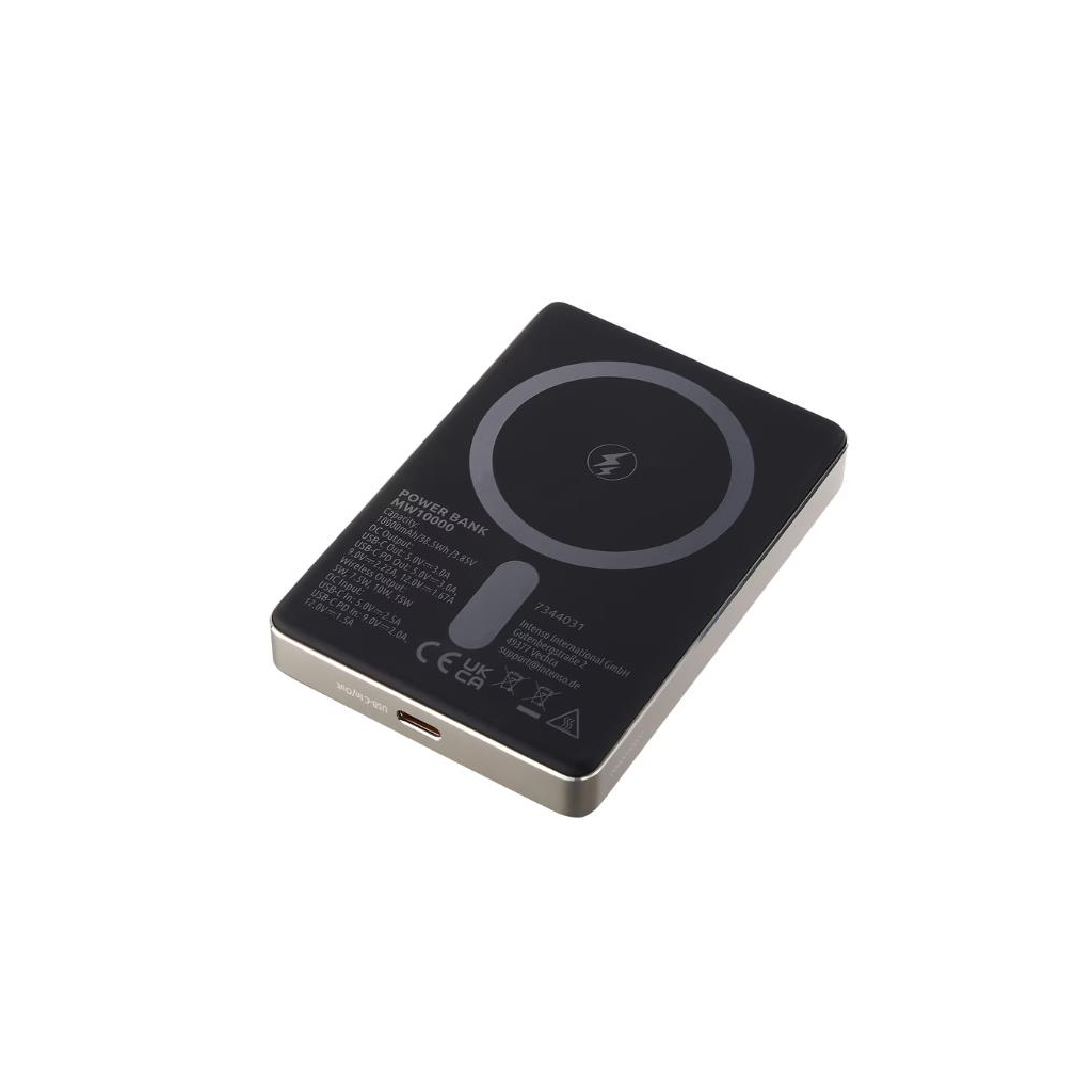 Батарея універсальна Intenso MW10000 10000mAh Magnetic champagne (7344031)