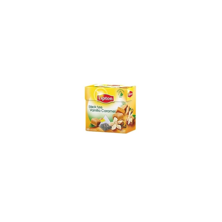 Чай Lipton чорний "Vanilla Caramel" 20 пакетиків (5063270110973) - фото 2