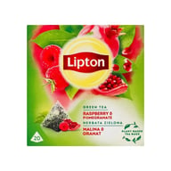 Чай Lipton зелений "Raspberry&pomegran" 20 пакетиків (5063270108413) - фото 1