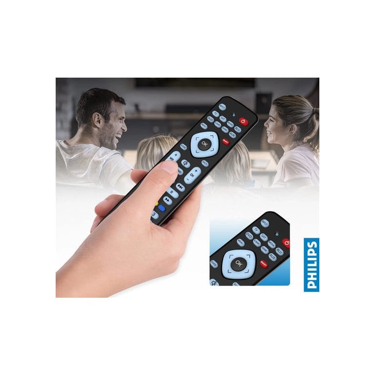 Пульт ДК для телевізора Philips Perfect replacement 8-в-1 (SRP2018/10) - фото 2