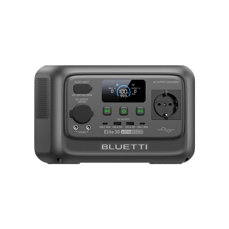 Зарядна станція BLUETTI Elite 30 V2, 600W, 288Wh (EL30V2) - фото 2
