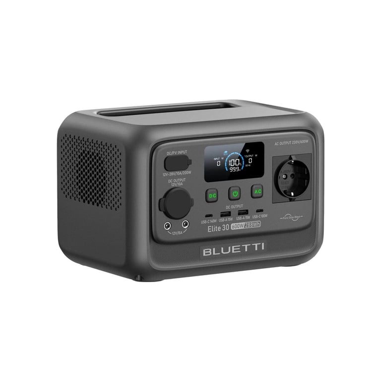 Зарядна станція BLUETTI Elite 30 V2, 600W, 288Wh (EL30V2) - фото 4