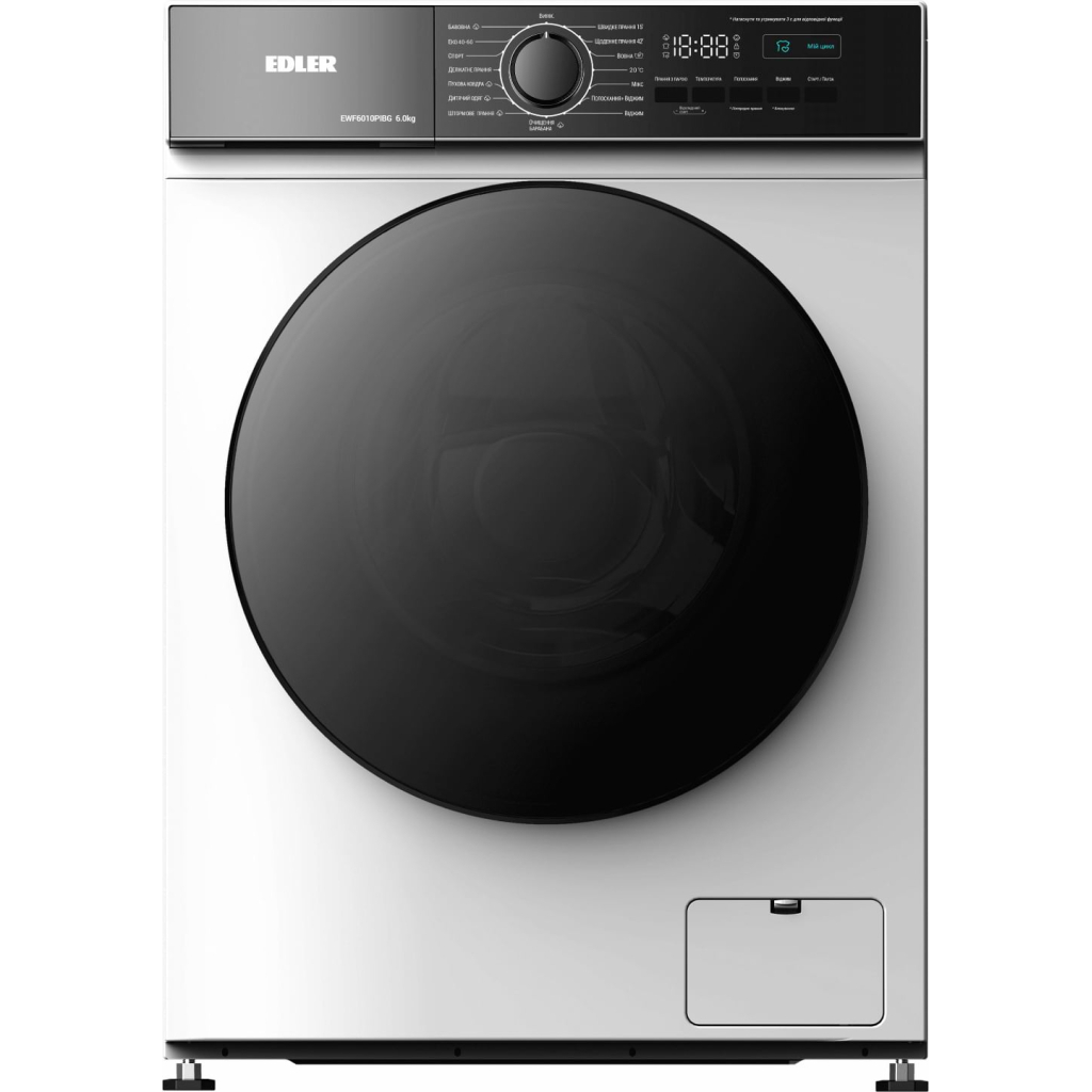 Пральна машина Edler EWF6010PIBG Пральна машина Edler EWF6010PIBG