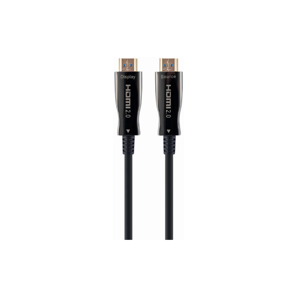 Кабель мультимедійний HDMI M to HDMI M 40.0m V2.0 4K 60Hz AOC Cablexpert (CCBP-HDMI-AOC-40M) - фото 1