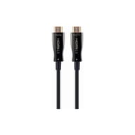 Кабель мультимедійний HDMI M to HDMI M 40.0m V2.0 4K 60Hz AOC Cablexpert (CCBP-HDMI-AOC-40M) - фото 1