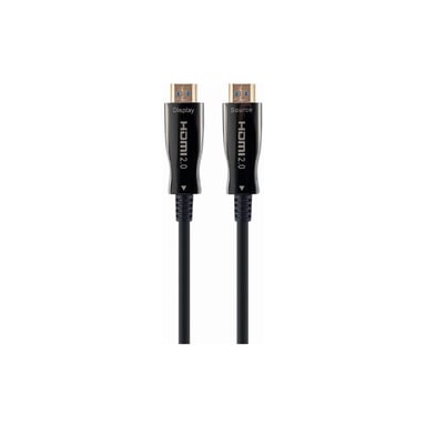 Кабель мультимедійний HDMI M to HDMI M 40.0m V2.0 4K 60Hz AOC Cablexpert (CCBP-HDMI-AOC-40M) - фото 1