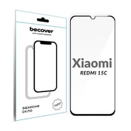 Скло захисне BeCover Xiaomi Redmi 15C 4G/5G Black (713907)