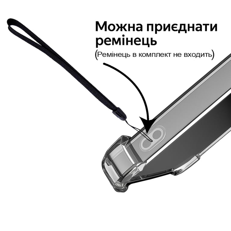 Чохол до мобільного телефона BeCover Anti-Shock Infinix Hot 60 Pro 4G (X6885) Clear (714560) - фото 6