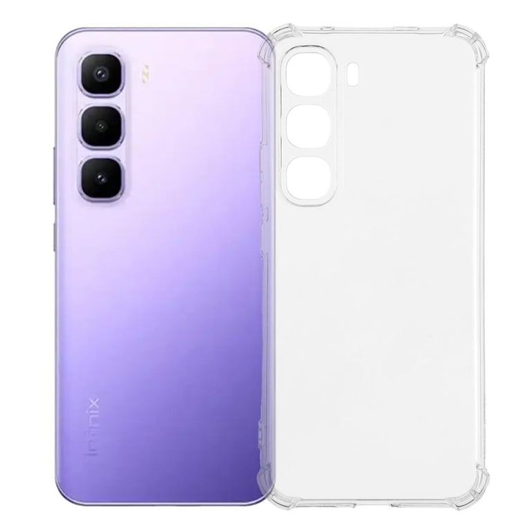 Чохол до мобільного телефона BeCover Anti-Shock Infinix Hot 60 Pro 4G (X6885) Clear (714560) - фото 7