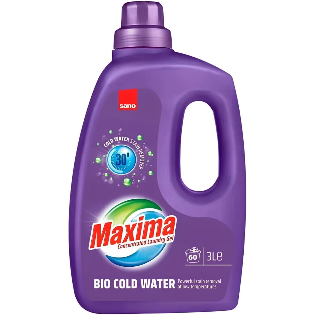 Гель для прання Sano Bio Cold Water 30°C 3 л (7290102993260) Гель для прання Sano Bio Cold Water 30°C 3 л (7290102993260)