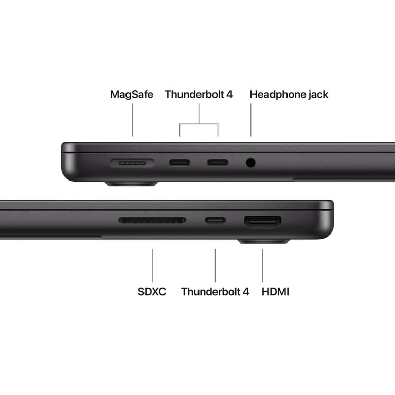 Ноутбук Apple MacBook Pro 14 A3434 M5 Space Black (MDE14UA/A) - фото 3