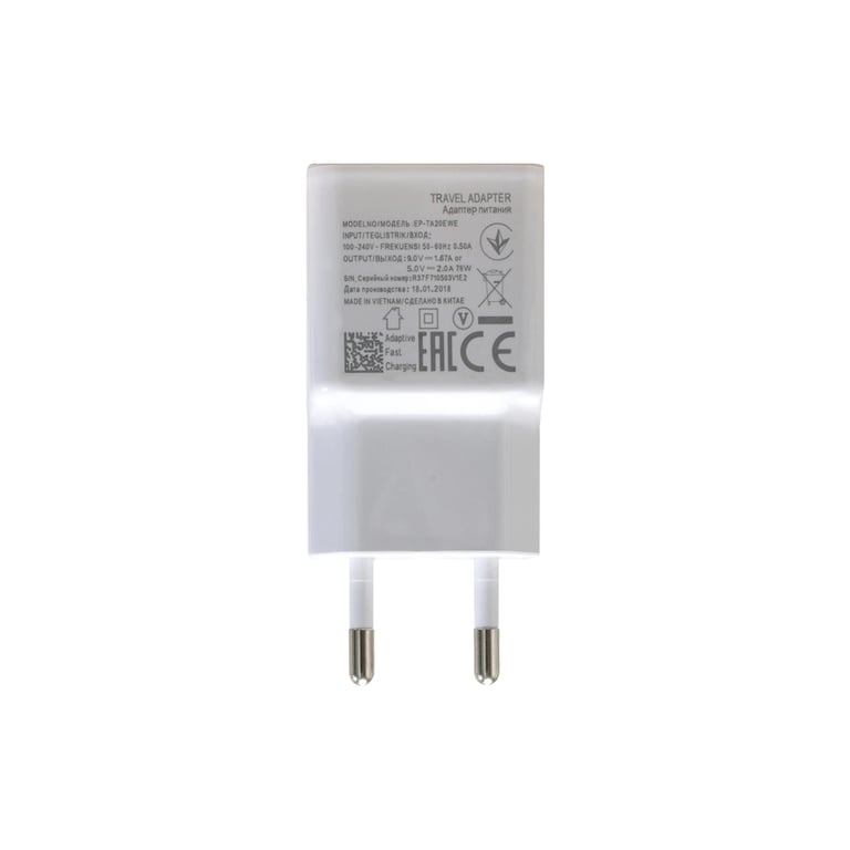 Зарядний пристрій Patron USB 2A white (PN-1USB-220V-W) - фото 2