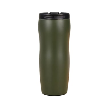Термокружка Merlion 500 мл з відкидною кришкою, зелена (Mug-500Green) - фото 1
