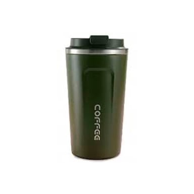 Термокружка Merlion MugCoffe 500 мл з відкидною кришкою, зелена (MugCoffe-500Green) - фото 1