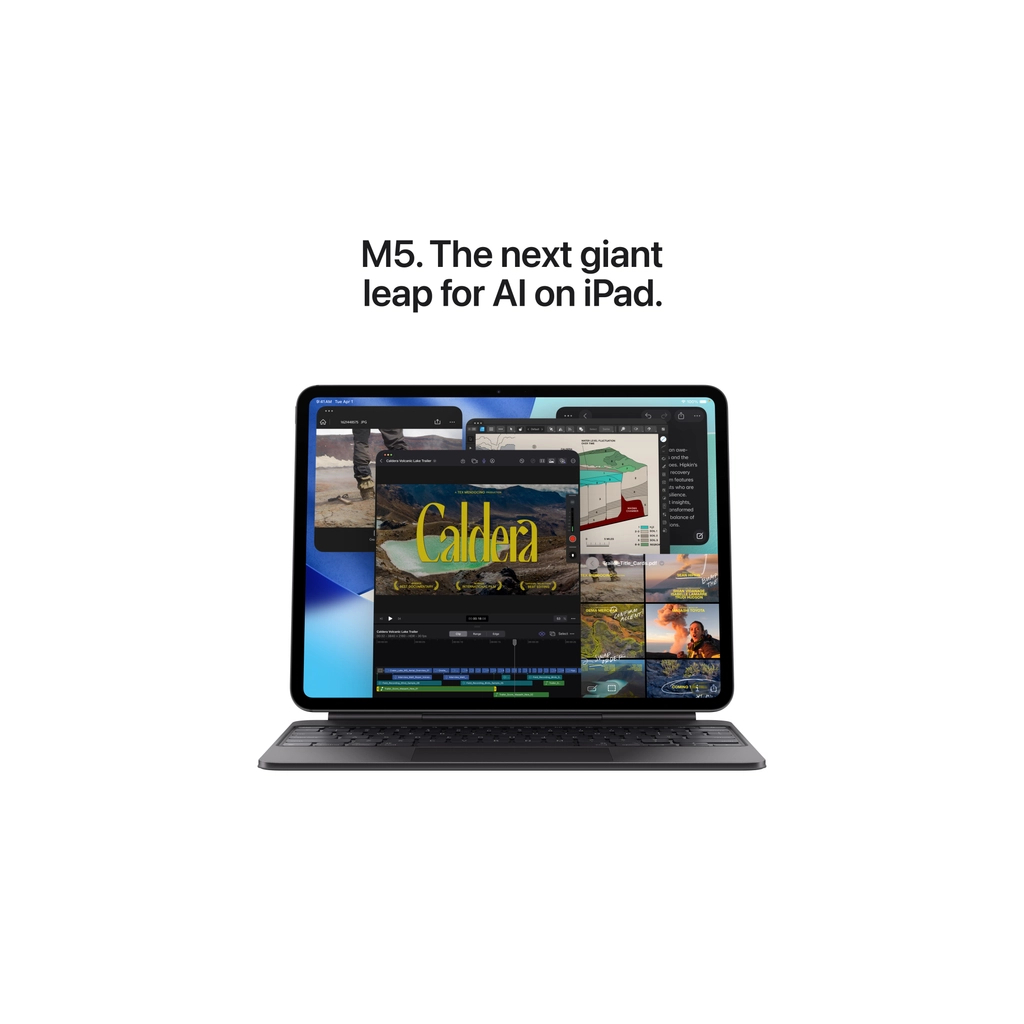 Планшет Apple iPad Pro 13" M5 Wi‑Fi 256GB with standard glass - Space Black (MDYJ4TY/A) - фото 4 Планшет Apple iPad Pro 13" M5 Wi‑Fi 256GB with standard glass - Space Black (MDYJ4TY/A) - фото 4