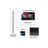 Планшет Apple iPad Pro 13" M5 Wi‑Fi 256GB with standard glass - Silver (MDYK4TY/A) - фото 8