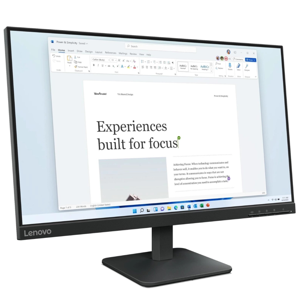 Монітор Lenovo L24-4E (68C2KAC1UA) - фото 2 Монітор Lenovo L24-4E (68C2KAC1UA) - фото 2