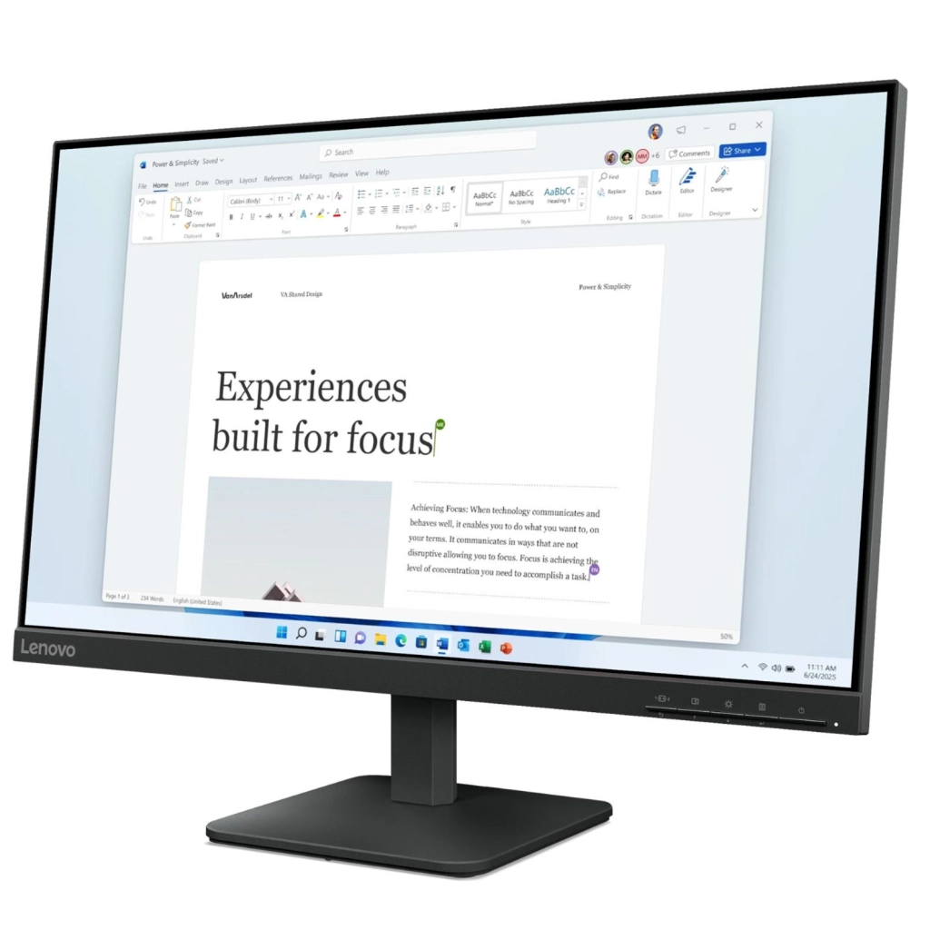 Монітор Lenovo L24-4E (68C2KAC1UA) - фото 3 Монітор Lenovo L24-4E (68C2KAC1UA) - фото 3