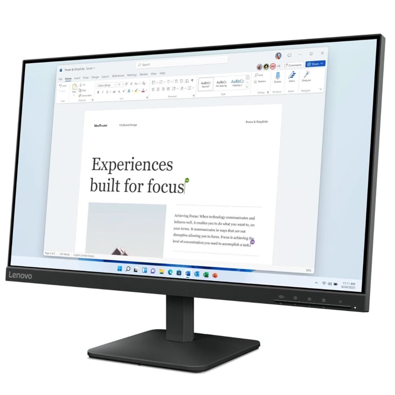 Монітор Lenovo L24-4E (68C2KAC1UA) - фото 3