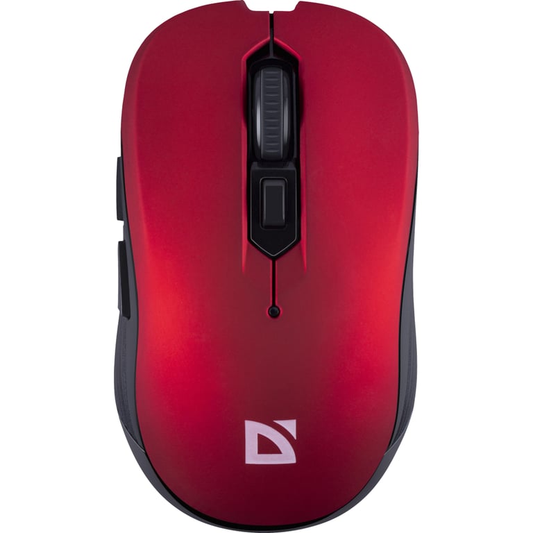 Мишка Defender Gassa MM-105 Wireless Red (52103) - фото 1