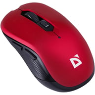 Мишка Defender Gassa MM-105 Wireless Red (52103) - фото 2