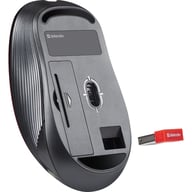 Мишка Defender Gassa MM-105 Wireless Red (52103) - фото 3