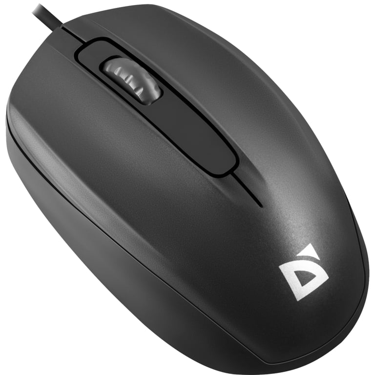 Мишка Defender Alpha MB-507 USB Black (52507) - фото 2