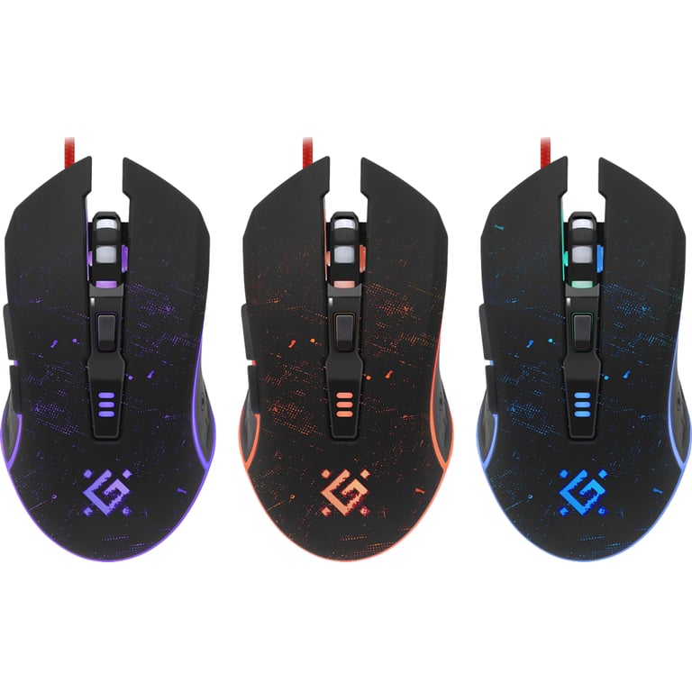 Мишка Defender Draglen GM-907 RGB USB Black (52907) - фото 3