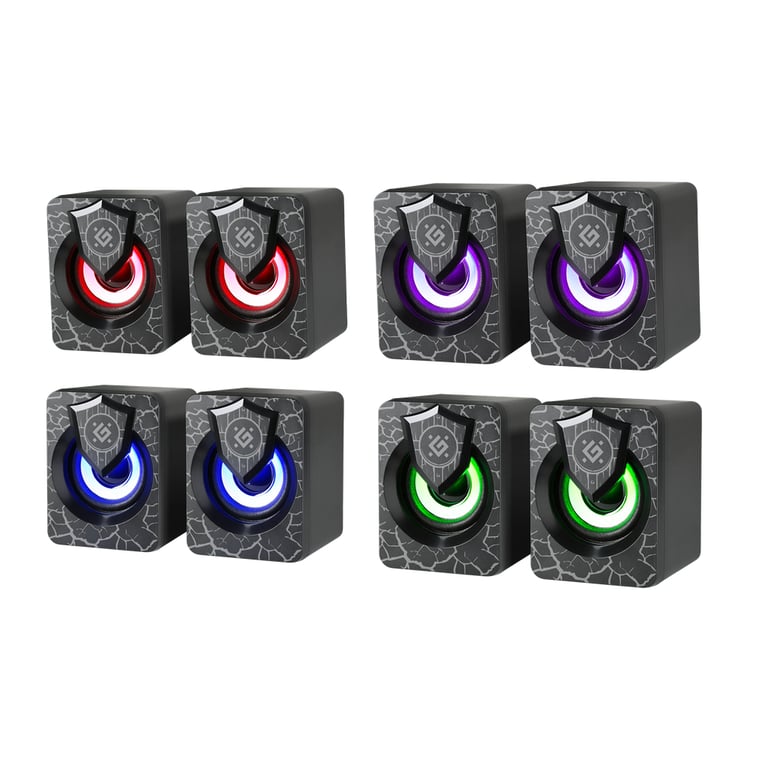 Акустична система Defender Onyx Led USB Black (65038) - фото 6