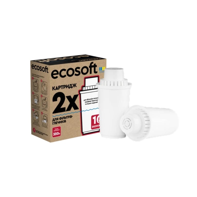 Картридж для фільтра глечика Ecosoft Аквафор 2шт (CRVK2AQRECO) - фото 1
